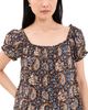 Madewell Madewell Chateau Top Block Paisley Molasses - 1