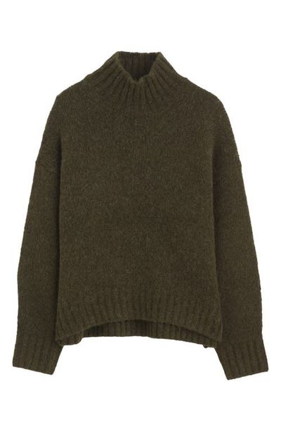 Madewell Madewell Chunky Alpaca Blend Turtleneck Sweater