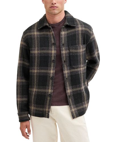 Madewell Madewell Chunky Twill Cotton Plaid Jacket