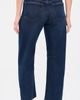 Madewell Madewell Darted Barrel Jeans Midnight Stone Wash - 3