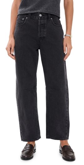 Madewell Madewell Darted Barrel Jeans Washed Black