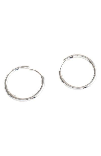 Madewell Madewell Demi-Fine Medium Hoop Earrings