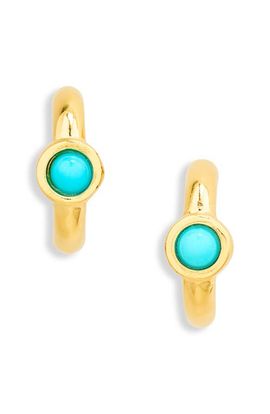 Madewell Madewell Demi Fine Turquoise Illusion Stud Earrings