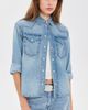 Madewell Madewell Denim Oversized Western Shirt Uptown Wash - 2