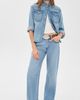 Madewell Madewell Denim Oversized Western Shirt Uptown Wash - 5