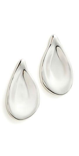 Madewell Madewell Droplet Statement Stud Earrings Warm Silver One