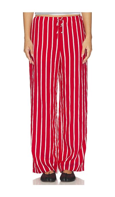 Madewell Madewell E- Waist Striped Pull- On Pant