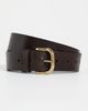 Madewell Madewell Easy Casual Leather Belt Coffee Bean - 2