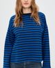 Madewell Madewell Easy Crewneck Long Sleeve Tee in Stripe Riviera Coast - 2