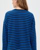 Madewell Madewell Easy Crewneck Long Sleeve Tee in Stripe Riviera Coast - 3