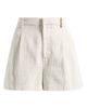 Madewell Madewell Easy Pleated Linen & Cotton Blend Shorts - 5
