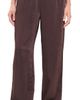 Madewell Madewell Easy Pull On Satin Pants Dark Chicory - 1