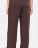 Madewell Madewell Easy Pull On Satin Pants Dark Chicory - 3