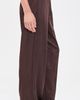 Madewell Madewell Easy Pull On Satin Pants Dark Chicory - 4