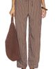 Madewell Madewell Elastic Waist Striped Pull- On Pant - 1