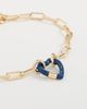 Madewell Madewell Enamel Heart Bracelet Warm Gold One - 4