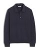 Madewell Madewell Frances Wool & Cotton Textured Polo Shirt - 6