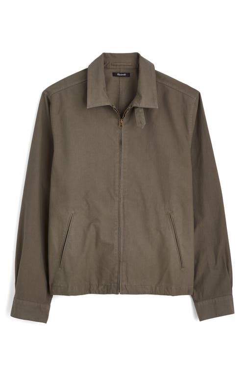 Madewell Madewell Full Zip Cotton Twill Jacket