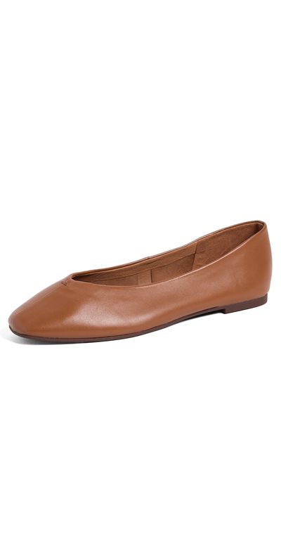 Madewell Madewell Greta Glove Flats Caramel