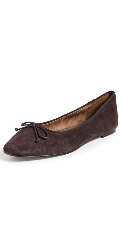 Madewell Madewell Greta Low Cut Flats Dark Carob