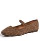 Madewell Madewell Greta Woven Flats Light Umber - 1