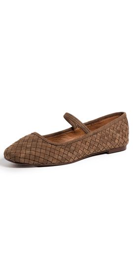 Madewell Madewell Greta Woven Flats Light Umber