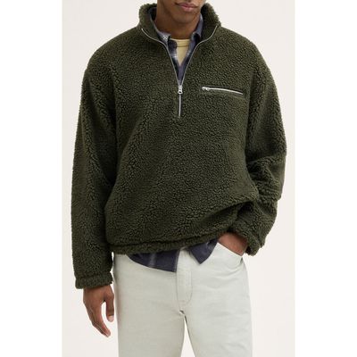 Madewell Madewell Half-Zip Fleece Pullover