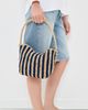 Madewell Madewell Handwoven Shoulder Bag - Raffia Stripe Retro Blue Stripe Multi One - 3