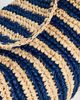 Madewell Madewell Handwoven Shoulder Bag - Raffia Stripe Retro Blue Stripe Multi One - 5