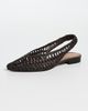 Madewell Madewell Harper Woven Slingbacks Dark Carob - 2