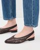 Madewell Madewell Harper Woven Slingbacks Dark Carob - 3