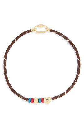 Madewell Madewell Heart Carabiner Hiker Cord Necklace