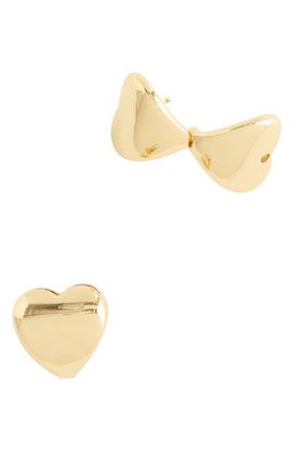 Madewell Madewell Heart Huggie Hoop Earrings
