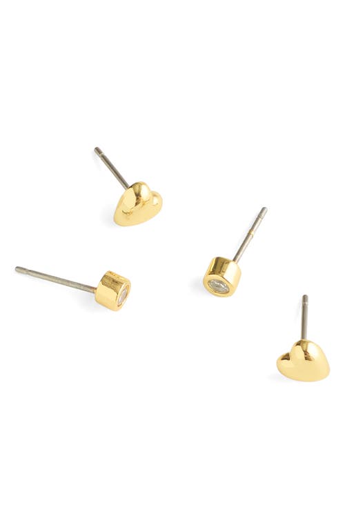 Madewell Madewell Heart Stud Earrings