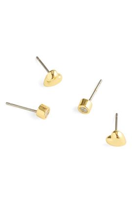 Madewell Madewell Heart Stud Earrings