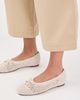 Madewell Madewell Hester Crochet Ballet Flats Vintage Ivory - 3