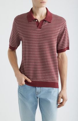 Madewell Madewell Jacquard Sweater Polo