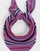 Madewell Madewell Jaine Knitted Bandana Scarf Antique Mauve Multi Stripe One - 2