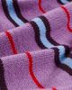 Madewell Madewell Jaine Knitted Bandana Scarf Antique Mauve Multi Stripe One - 5