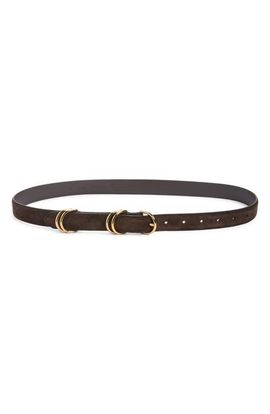 Madewell Madewell Jodi Suede Double D-Ring Belt