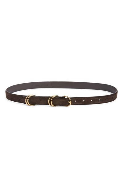 Madewell Madewell Jodi Suede Double D-Ring Belt