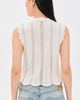 Madewell Madewell Kim Wavy Stitch Vest Vintage Ivory - 3