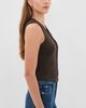 Madewell Madewell Knit Vest Dark Brown - 4