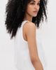 Madewell Madewell Lace-Insert Pintuck Sleeveless Top White - 4