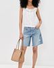 Madewell Madewell Lace-Insert Pintuck Sleeveless Top White - 5