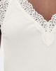 Madewell Madewell Lace-Trim Ribbed Tank Top Winter White w/ White - 6