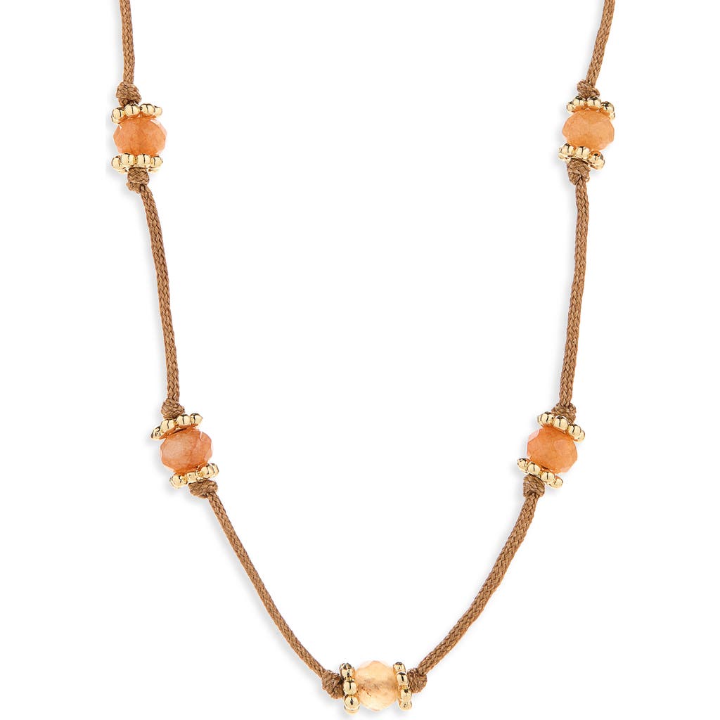 Madewell Madewell Long Beaded Silk Necklace