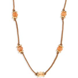 Madewell Madewell Long Beaded Silk Necklace