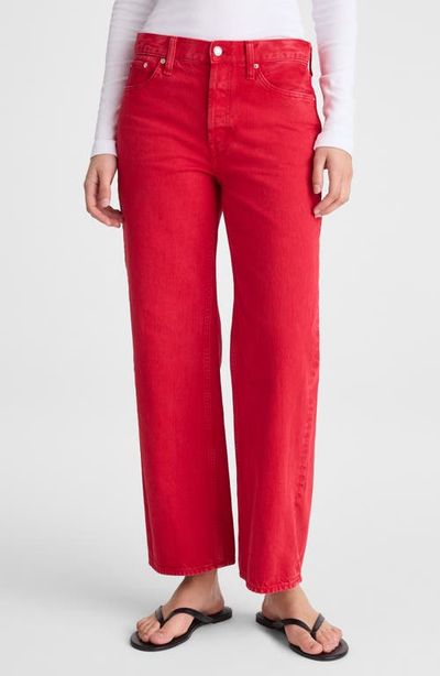 Madewell Madewell Low Slung Baggy Crop Jeans