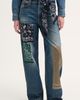 Madewell Madewell Low Slung Baggy Patchwork Jeans - 1